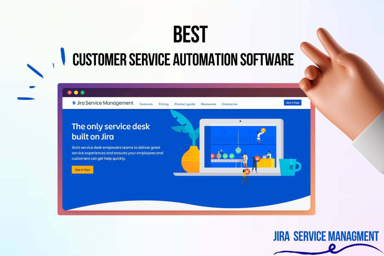 The secreenshot of Jira which is one of customer service automation tools.